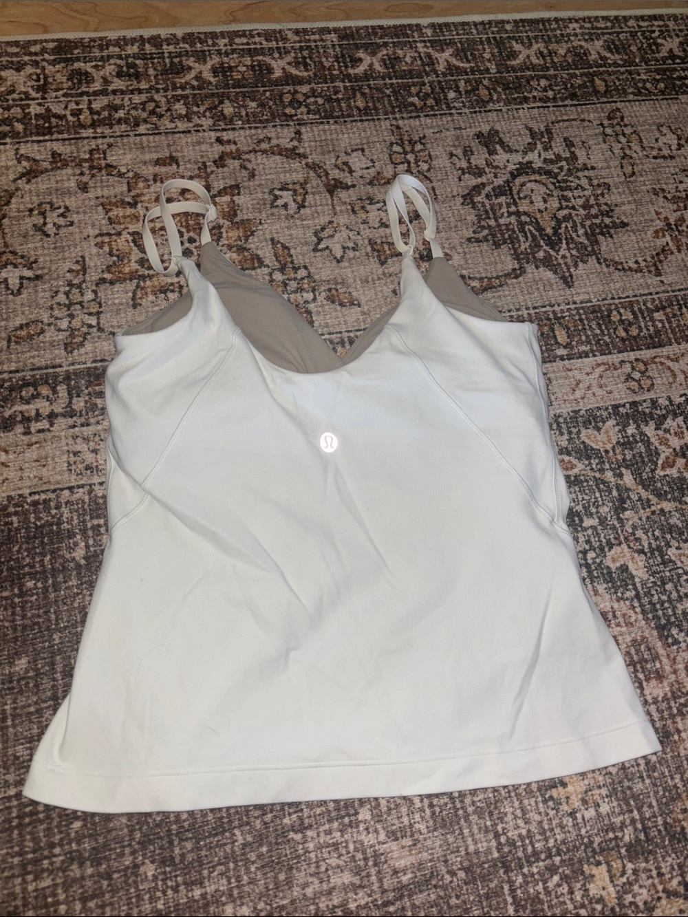 White lululemon tank - Picture 2 of 2